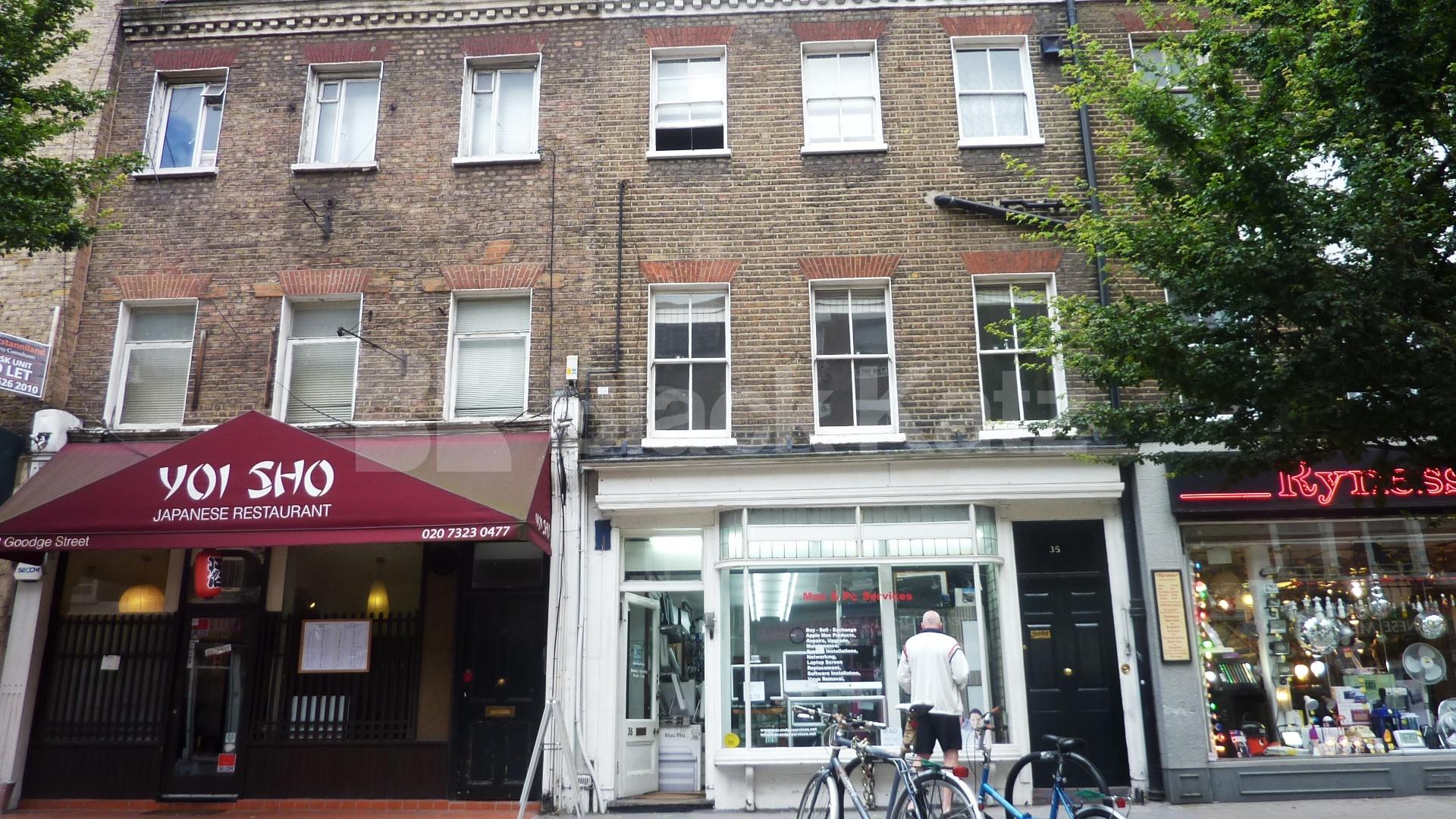 			NEW INSTRUCTION!, 3 Bedroom, 1 bath, 1 reception Flat			 Goodge Street, TOTTENHAM CRT. ROAD